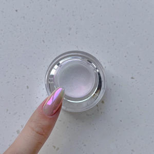 2024 clair de lune miroir magique manucure poudre métallique argent Chrome <span class=keywords><strong>effet</strong></span> pour la décoration des ongles manucure en poudre décorative - Product Image 5