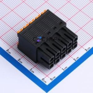 JL2EDGKNH-50805B01 Plug-in Terminal Block P=5.08mm Connector ( Connector Type: Plug )( Construction: 2x5P )( Pitch: 5.08mm ) - Product Image 1