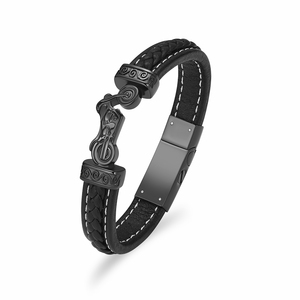 Gioielli per la cremazione per le ceneri per gli uomini moto Memorial frash gioielli ricordo urna braccialetto per animali umani - Product Image 5
