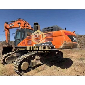 Excavatrice d'occasion Doosan Dx520 de 52 tonnes, engin de construction lourd, excavatrice sur chenilles, excavatrice d'occasion - Product Image 2