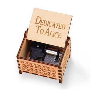 Boîte à <span class=keywords><strong>musique</strong></span> vintage sculptée Boîte à <span class=keywords><strong>musique</strong></span> à remonter en bois Château <span class=keywords><strong>dans</strong></span> <span class=keywords><strong>le</strong></span> <span class=keywords><strong>ciel</strong></span> Cadeau d'anniversaire créatif - Product Image 5