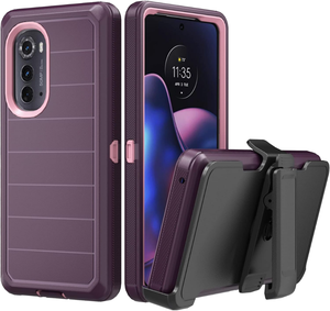 Clip de ceinture étui Defender robuste pour <span class=keywords><strong>Moto</strong></span> G stylet 5G <span class=keywords><strong>2022</strong></span> 4G Power 2023 G Play Protection robuste housse d'étui hybride - Product Image 1