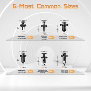 C1052 he112 102pcs bd מוט לדחוף מוט הברגה קליפ החלפת מרכז בורג מרכב תיבת fender - Product Image 5
