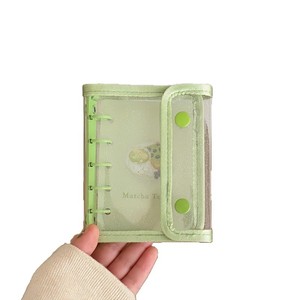 <span class=keywords><strong>Album</strong></span> de rangement pour photos et autocollants à feuilles mobiles avec couverture en PVC à double boucle scintillante M5 A5, idéal pour les amateurs de photographie et de stickers - Product Image 5