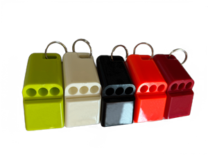 Silbato de Árbitro Deportivo Agudo de Hasta 120dB, Sin Bola, de Tres Cámaras, Diseño Curvo y Portátil para Baloncesto, Fútbol y Rescate - Product Image 1