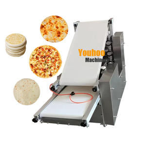Aangepaste Vorm Roti Pers Broodbakmachine Machine Arabische Broodlijn Productie Deeg <span class=keywords><strong>Sheeter</strong></span> - Product Image 1