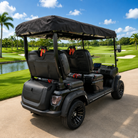 Carrito de Golf Eléctrico de Lujo MMC para 4 Personas |   72V Litio |   Certificado por ECE/DOT |   Velocidad de 30-50 km/h |   Fábrica OEM para Campos de Golf y Resorts