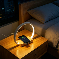 Lampe de bureau LED multifonction intelligente, lampe de lecture pour la protection des yeux, éclairage moderne pour le travail et les études, pour la maison, le bureau, la chambre à coucher