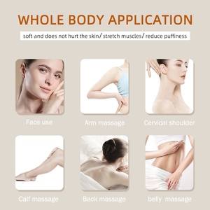 Rouleau de massage facial en silicone sans aiguille pour usage domestique, idéal pour le corps, le ventre, les jambes, la poitrine et les pieds – Outil de beauté personnel en gros - Product Image 4