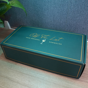 Op Maat Gemaakte Luxe Matzwarte Stijve Kartonnen Liquor Set Verpakkingsdozen Champagne Whisky Rode Wijnflessen Glazen Papieren Geschenkdoos - Product Image 5