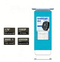 Écran publicitaire numérique extérieur étanche 4K HD avec lecteur vidéo LCD pour programme d'affiliation – Affichage numérique extérieur