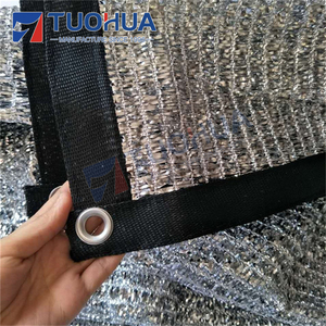 <span class=keywords><strong>Malla</strong></span> de <span class=keywords><strong>Sombra</strong></span> de Aluminio Tejida de HDPE Color Plata para Agricultura y Uso en Automóviles - Product Image 4