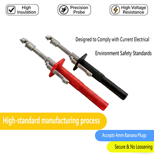 4mm Bananenstecker-Multimeter-Prüfhaken – Zerstörungsfreie, schnelle Drahtdurchdringungssonden, Abisolierfreier <span class=keywords><strong>Tester</strong></span> für Kfz-Stromkreise - Product Image 6