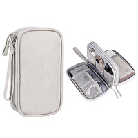 Sac de rangement pour accessoires numériques, boîte de rangement pour téléphone/écouteurs, support pour souris, câble de données, chargeur, sac organisateur