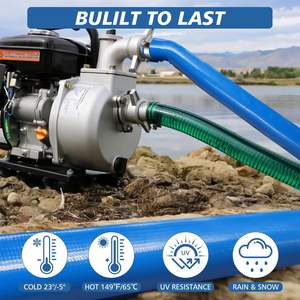 2\", 3\", 4\" Zoll <span class=keywords><strong>PVC</strong></span> Flachschlauch Flexibler Wasserversorgungsschlauch für Landwirtschaftliche Bewässerung Flexible Kunststoffrohre für Bewässerung - Product Image 6