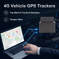 Dispositivo de Rastreo GPS para Vehículos con Puerto OBD2 4G LTE, Rastreo en Tiempo Real para Gestión de Flotas y Monitoreo de Seguridad del Conductor