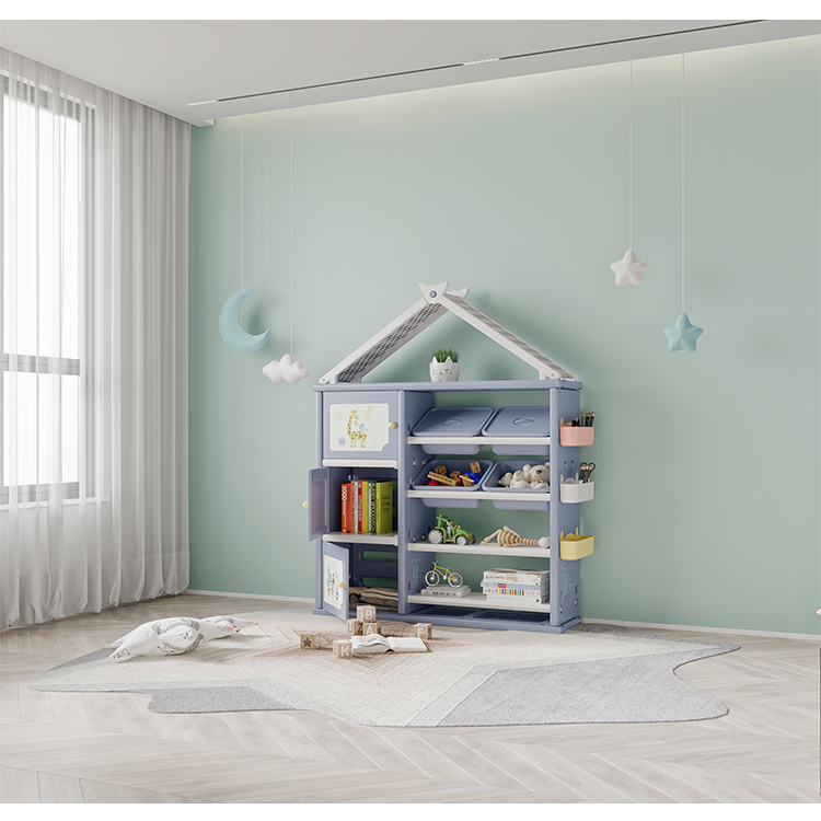 ChowChow kids plastic toy rack shelf