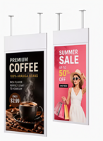 Kios Informasi Layar Sentuh Interaktif OEM, Signage Digital Dalam Ruangan, Layar LCD Iklan 32-55 Inci