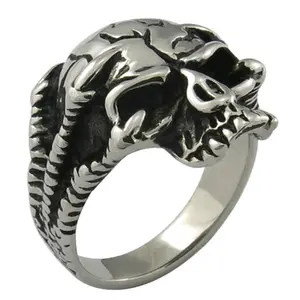 jewellery skull Skeleton Hand Ring