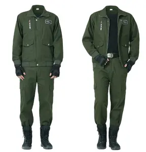 Men's suit, welder, welding, pure cotton, anti scald, flame retardant, wear-resistant work clothes, labor protection clothing