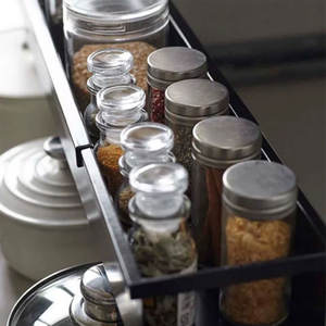 Nuevo <span class=keywords><strong>Estante</strong></span> Organizador de Especias Ajustable de Metal <span class=keywords><strong>para</strong></span> Armario de Cocina 2024, Soporte Deslizante <span class=keywords><strong>para</strong></span> Platos, <span class=keywords><strong>Estante</strong></span> <span class=keywords><strong>para</strong></span> Utensilios de Mesa - Product Image 4