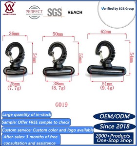 Toptan Profesyonel POM Hafif Askı Kancası ve Tokası, Çadır, Sırt Çantası, Kamera Çantası ve El Çantası Aksesuarları için - Product Image 1