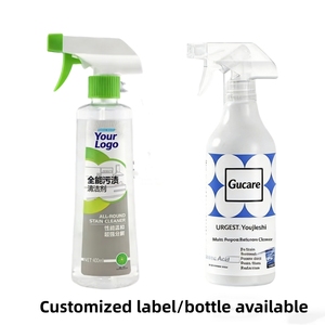 Nettoyant puissant dégraissant pour taches d'huile sur <span class=keywords><strong>carrelage</strong></span> mural de <span class=keywords><strong>cuisine</strong></span> et salle de bain, flacon pulvérisateur en acier inoxydable 500 ml - Product Image 5