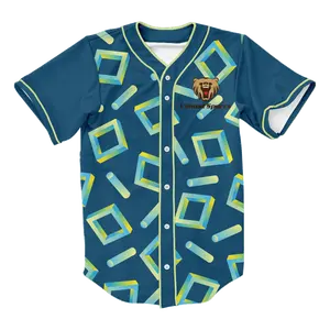 2024时尚透气定制棒球和垒球运动衫