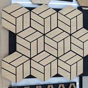 Panneaux acoustiques absorbants le son pour studio de musique, isolant acoustique en polyester - Product Image 3