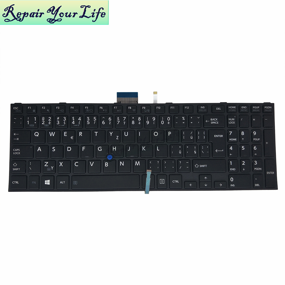 Clavier pour PC Portable Toshiba Satellite R50-B-15G R50-B-15J