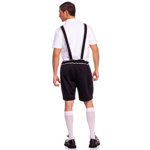 Mens Oktoberfest bavarese ragazzo tedesco fantasia di Halloween Cosplay Costume uniforme medievale costumi da uomo - Product Image 4