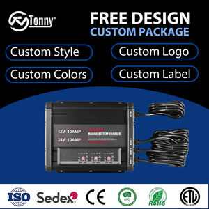 <span class=keywords><strong>Chargeur</strong></span> de <span class=keywords><strong>batterie</strong></span> intelligent marin embarqué 12V 24V 10A à 3 banques, étanche IP67, best-seller fabriqué en usine, pour batteries au plomb-acide AGM et au lithium LiFePO4 - Product Image 4
