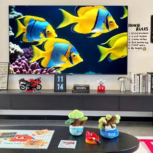 Nouvelle télévision intelligente Android QLED 4K Ultra HD originale de 100 pouces pour un divertissement ultime à domicile dans le salon, télévision intelligente 100 Zoll - Product Image 2