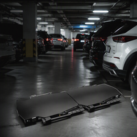 Robot Parkir Otomatis AGV 3000kg Robot Parkir Mobil Robot Pemindah Mobil Perlindungan Laser SLAM Khusus untuk Parkir