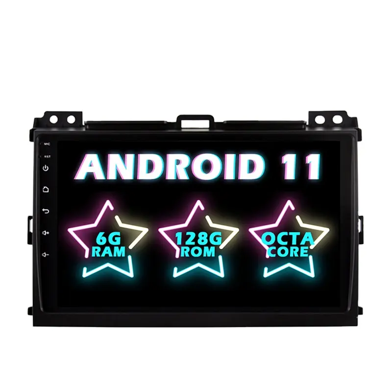 WITSON AI VOICE Android 11 FOR TOYOTA PRADO 2006 2007 2008 2009 2010 6GB RAM 128 GBROM内蔵ワイヤレスCarPlayAndroid Auto