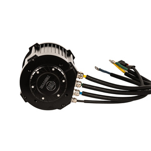 มอเตอร์ PMSM รุ่น YM145-3500W-5000W สำหรับมอเตอร์ไซค์ขับเคลื่อนโดยตรง และสามารถขับเคลื่อนด้วยเฟืองและสายพาน YM-145 Mid Mo - Product Image 2