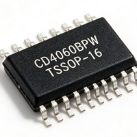CD4060BPW TSSOP-16 3V à 18V Circuit intégré à large plage de tension pour l'électronique grand public