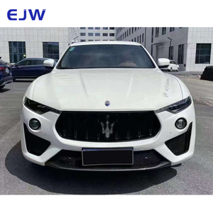 Kit carrosserie en plastique Trofeo Design <span class=keywords><strong>2021</strong></span> pour Maserati Levante 2013+ - Amélioration du pare-chocs avant et arrière, jupes latérales avec calandre - Neuf - Product Image 1