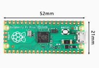 Carte de développement Raspberry Pi Pico authentique d'origine Raspberry Pi PICO Dual Core RP2040