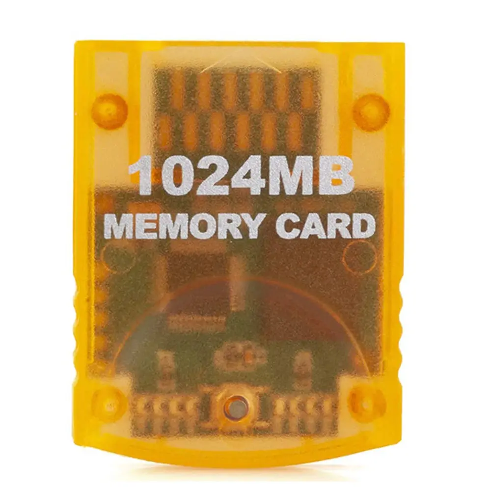 Carte mémoire de jeu Wii Gamecube, 1024MB, 16344 blocs, à grande vitesse, Compatible avec Gamecube