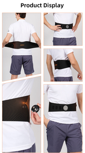 Supporto Elettrico per la Vita con Forte Protezione, Movimento Flessibile, Cuciture Rinforzate, Leggero, Resistente, Stabilizzatore Articolare per Fitness - Product Image 6