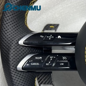 Volant sport <span class=keywords><strong>AMG</strong></span> en cuir et fibre de carbone pour <span class=keywords><strong>Mercedes</strong></span> Benz <span class=keywords><strong>C</strong></span> E S G GLE GLS GLC CLS W213 W222 W205 C63, nouvelle édition améliorée - Product Image 5