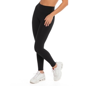 Leggings Deportivos al Por Mayor con Logotipo Personalizado, Cintura Alta, Tejido de Nailon y Spandex, Elásticos en 4 Direcciones, Secado Rápido, para Gimnasio, Fitness y Yoga - Product Image 4