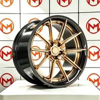Jantes de voiture pour passagers Maxtera en fibre de carbone forgée sur mesure, style Vorsteiner VMP-201, pour McLaren, Ferrari, Audi R8, BMW M8, jantes en alliage