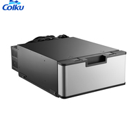 Réfrigérateur-congélateur à tiroir Colku 23L avec compresseur intégré 12V 24V DC pour camion, camping-car, caravane, bateau, yacht