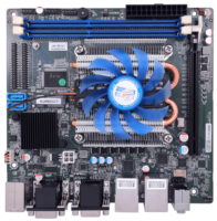 Carte mère embarquée Mini ITX chipset H81 LGA 1155 M8200-UA double PC-DDR3 PCIE X16 slot double COM compatible Win 7/8/10/Linux