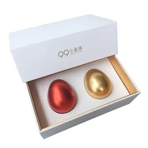 Luxury gift jewelry box packaging pulp paper box with tray, inner packaging packing box custom logo