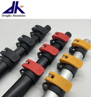 Perche télescopique polyvalente en aluminium personnalisée avec Flip Lock Pro