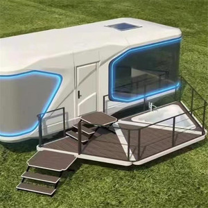 Alojamiento de Viaje, Contenedor de Observación al Aire Libre, Oficina Móvil, Habitación de Acero, Inicio Inteligente con un Clic - Product Image 3