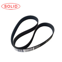 Courroie de ventilateur nervurée EPDM de qualité OEM, courroie de transmission en caoutchouc 3911568 8PK1435 pour l'automobile, les industries agricoles et de la construction